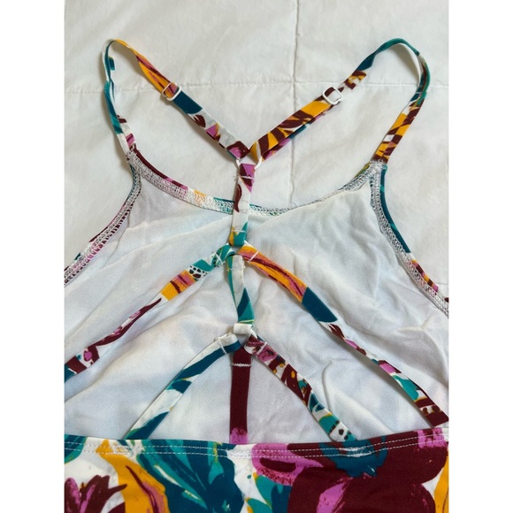 [Urban Outfitters] Floral Racerback Strappy Bikini Top (NWOT!!) - Picture 3 of 7